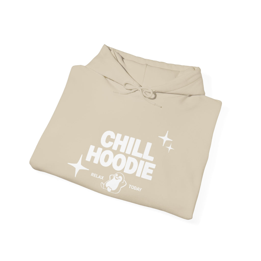 Chill Hoodie Graphic Pullover – Relax Today Black Hoodie
