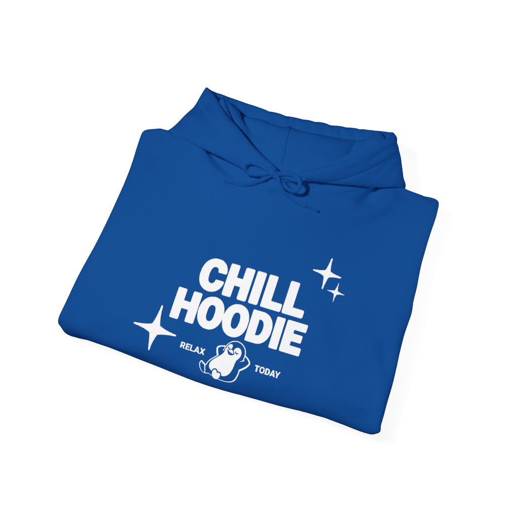 Chill Hoodie Graphic Pullover – Relax Today Black Hoodie