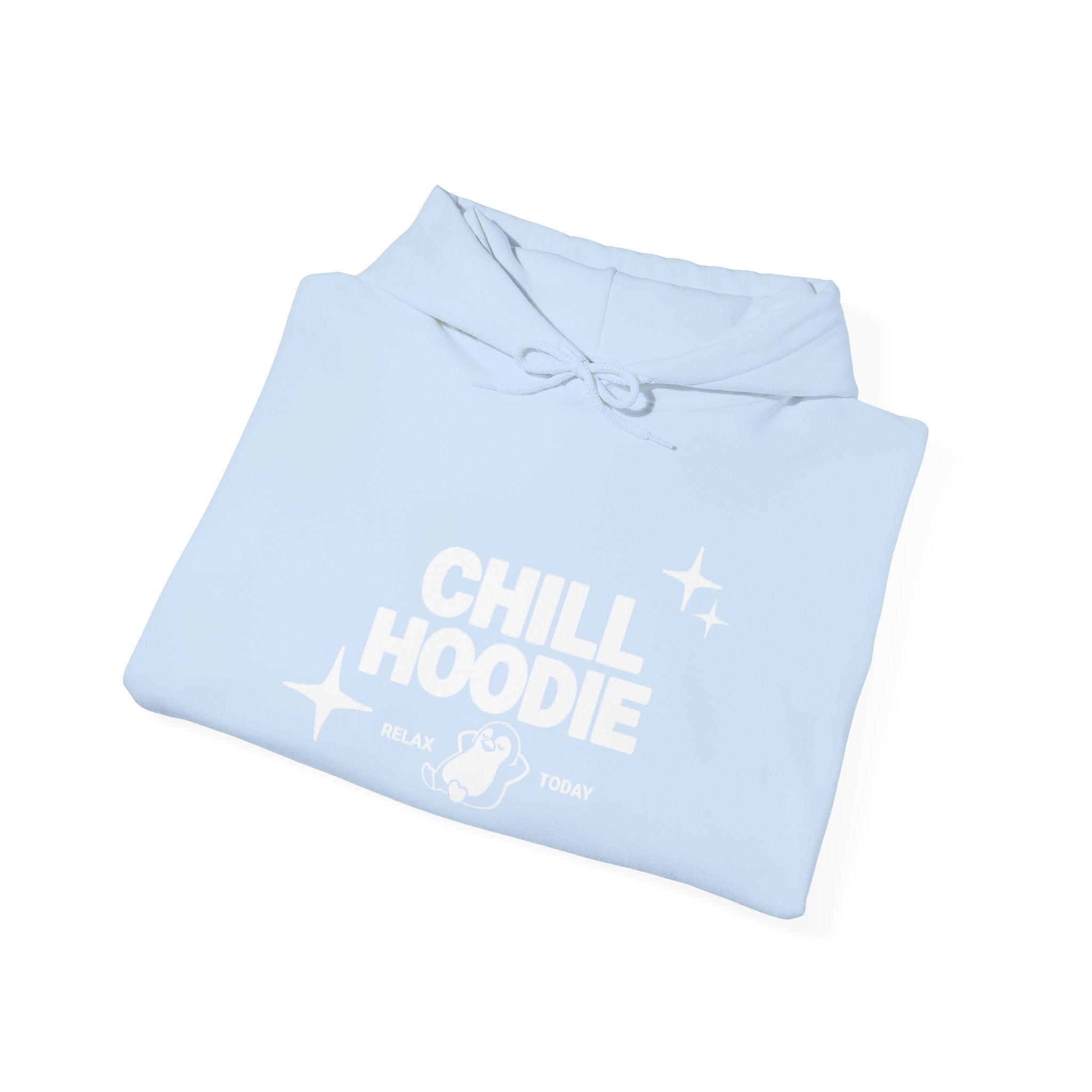 Chill Hoodie Graphic Pullover – Relax Today Black Hoodie