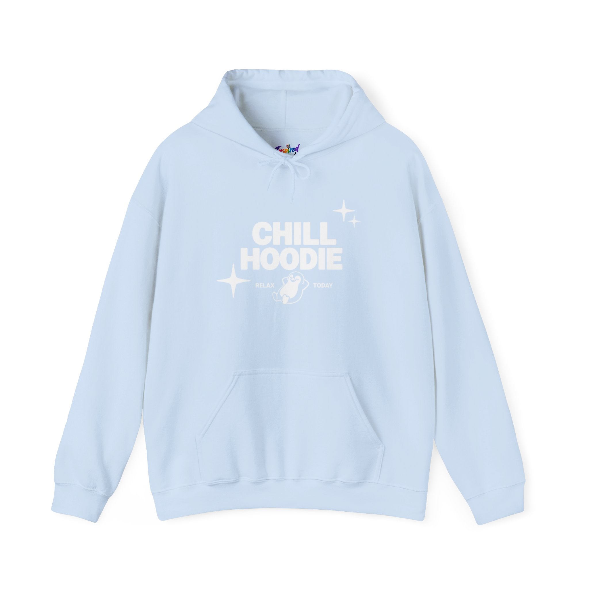 Chill Hoodie Graphic Pullover – Relax Today Black Hoodie