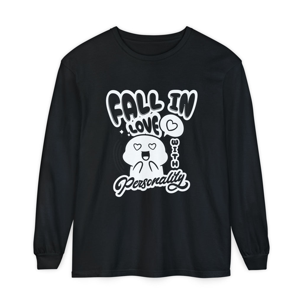 Fall in Love With Personality Long Sleeve T‑Shirt
