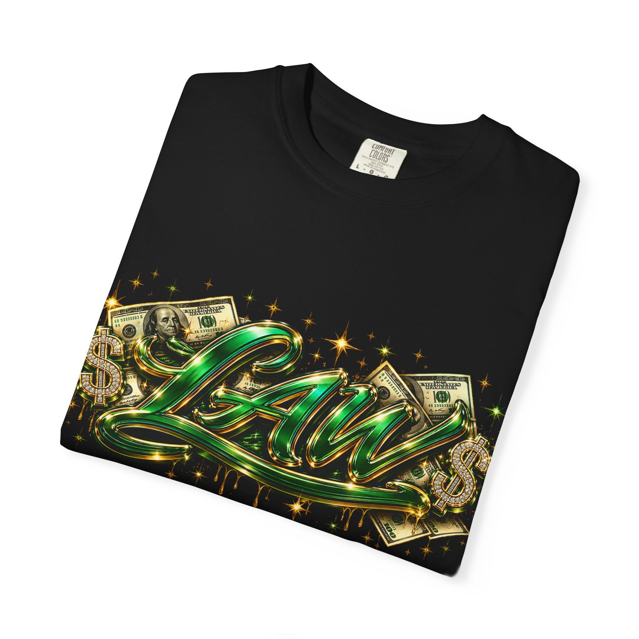 LAW Graffiti T-Shirt — Money Drip Streetwear Tee