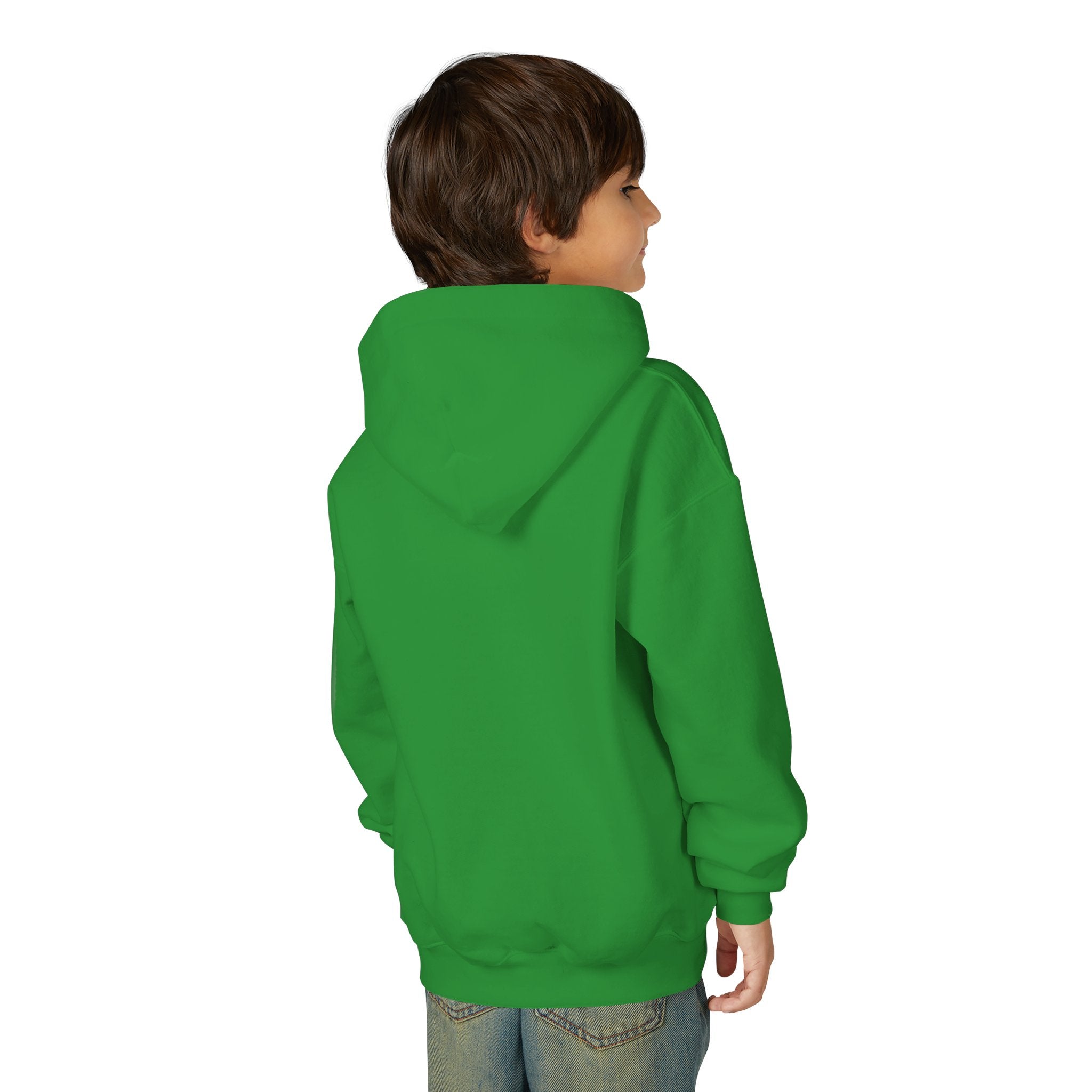Youth Hoodie — "I Am a Child of God" Cute Kids Christian Pullover