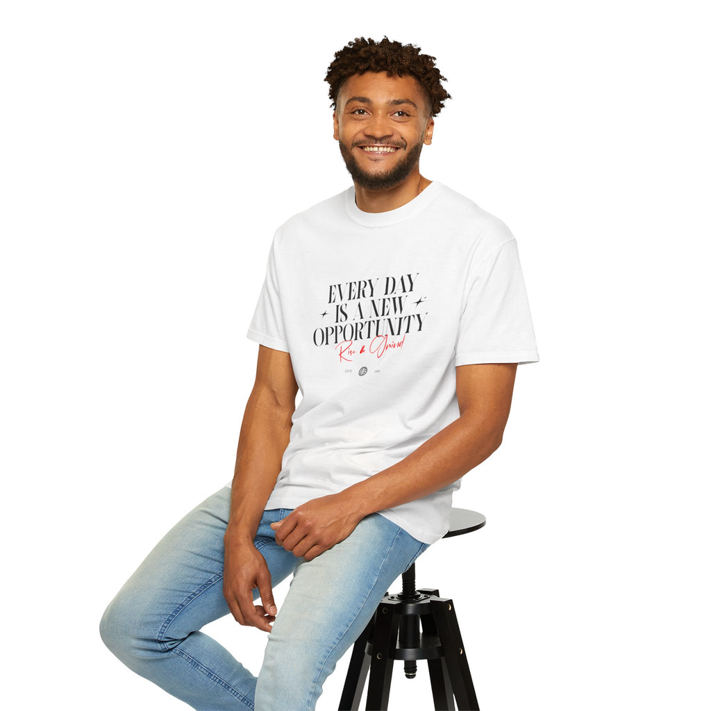 Every Day Is a New Opportunity T-Shirt — Inspirational Motivational Tee