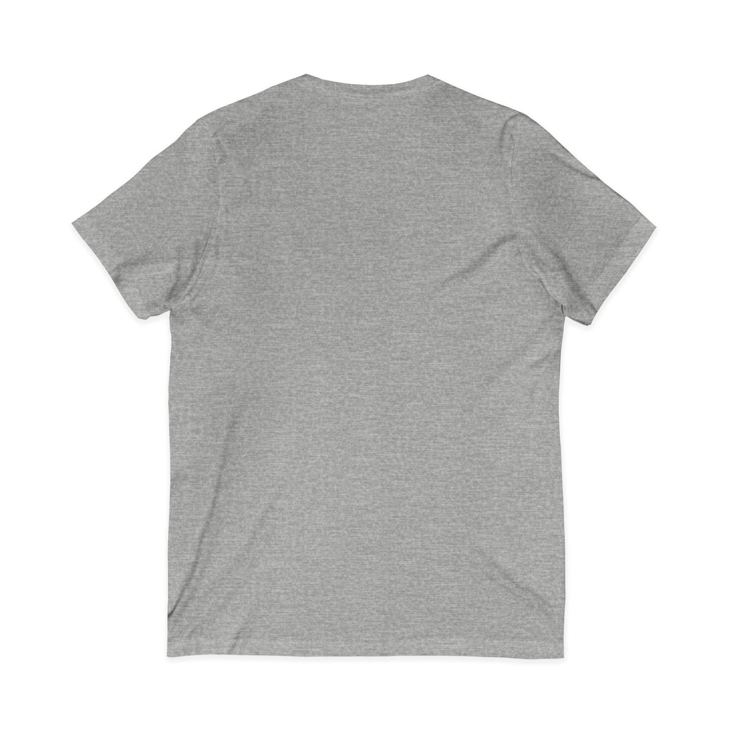 Positive Mind Positive Life V-Neck Tee — Inspirational Lightbulb Design