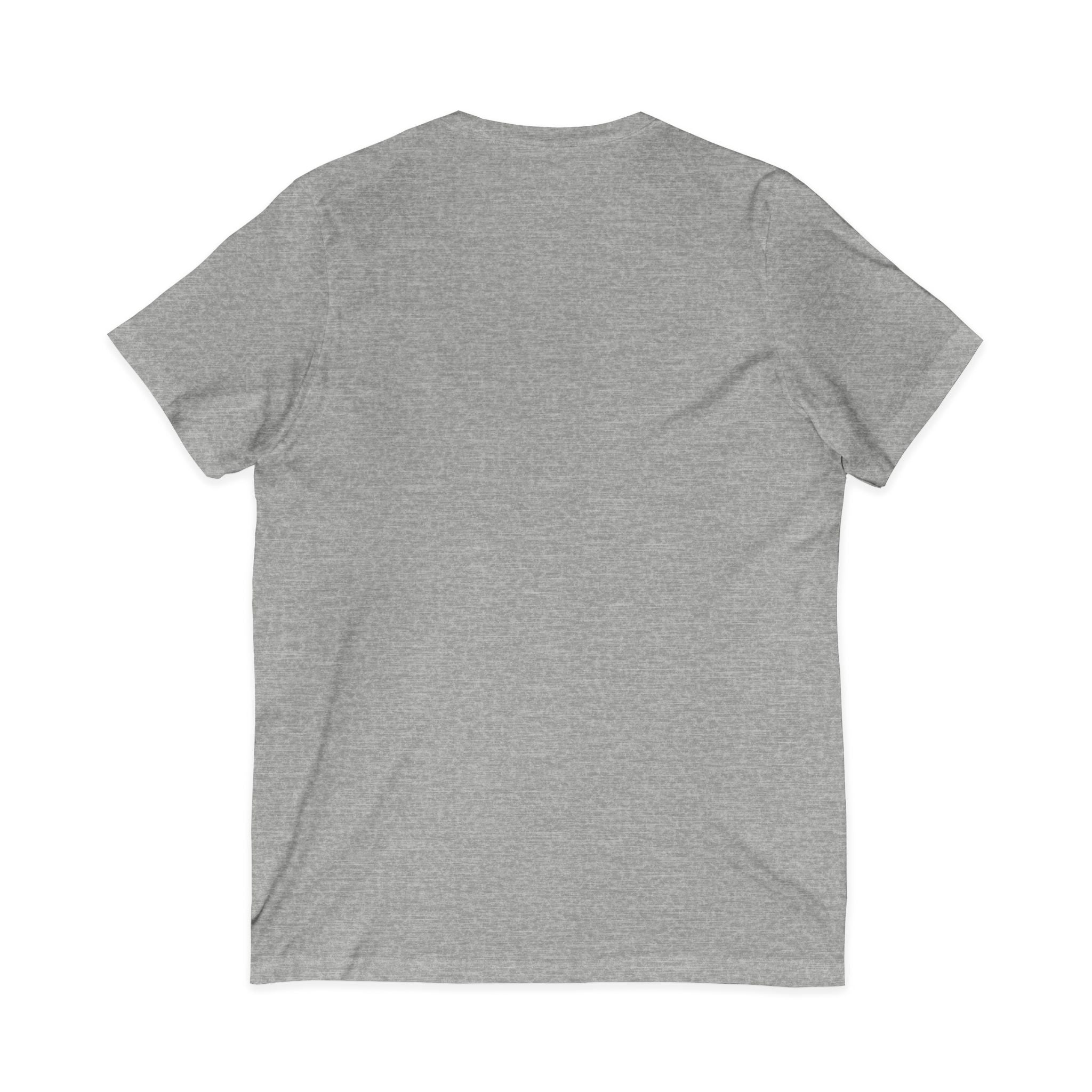 Positive Mind Positive Life V-Neck Tee — Inspirational Lightbulb Design
