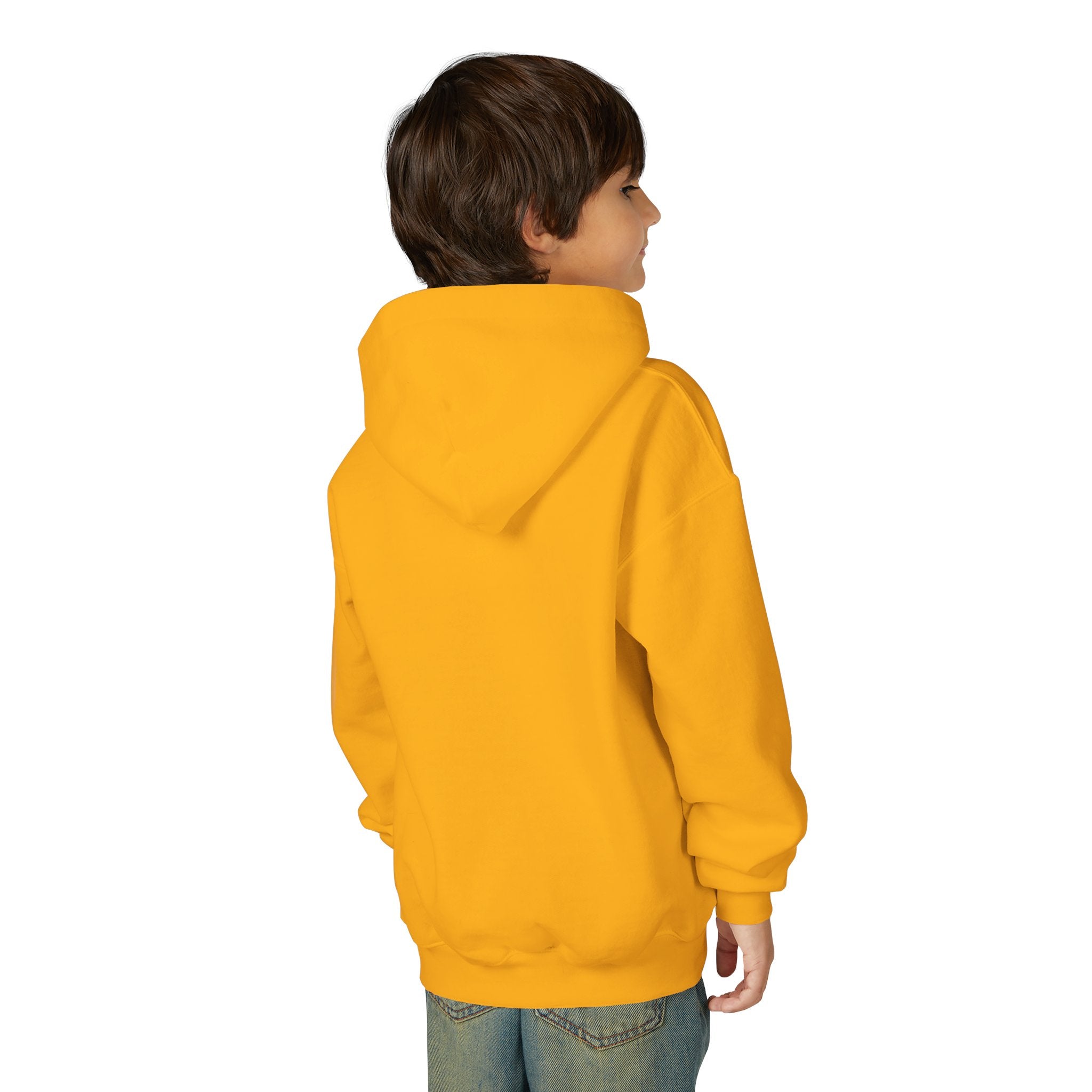 Youth Hoodie — "I Am a Child of God" Cute Kids Christian Pullover