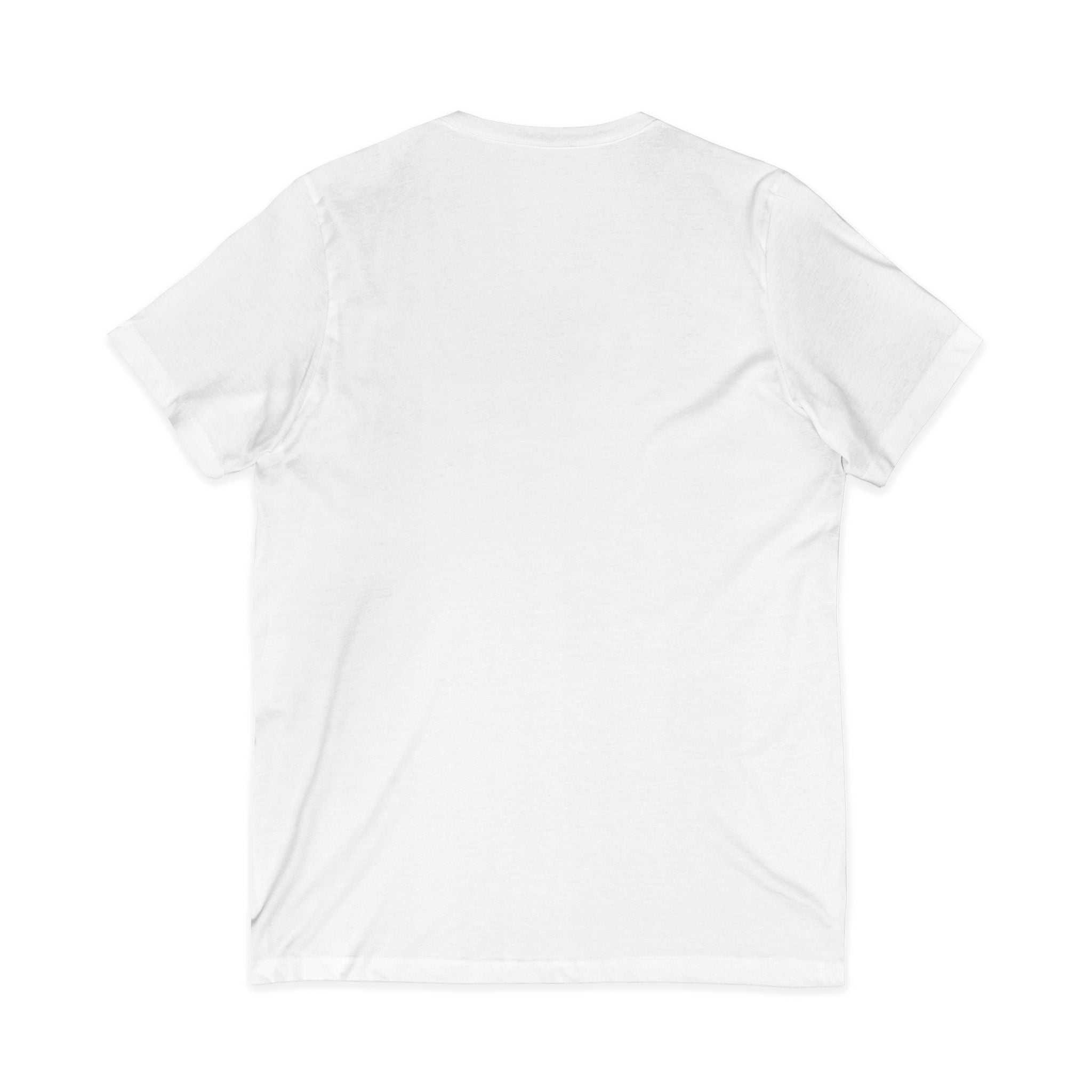 Positive Mind Positive Life V-Neck Tee — Inspirational Lightbulb Design