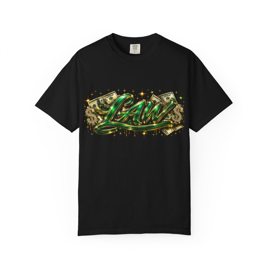 LAW Graffiti T-Shirt — Money Drip Streetwear Tee