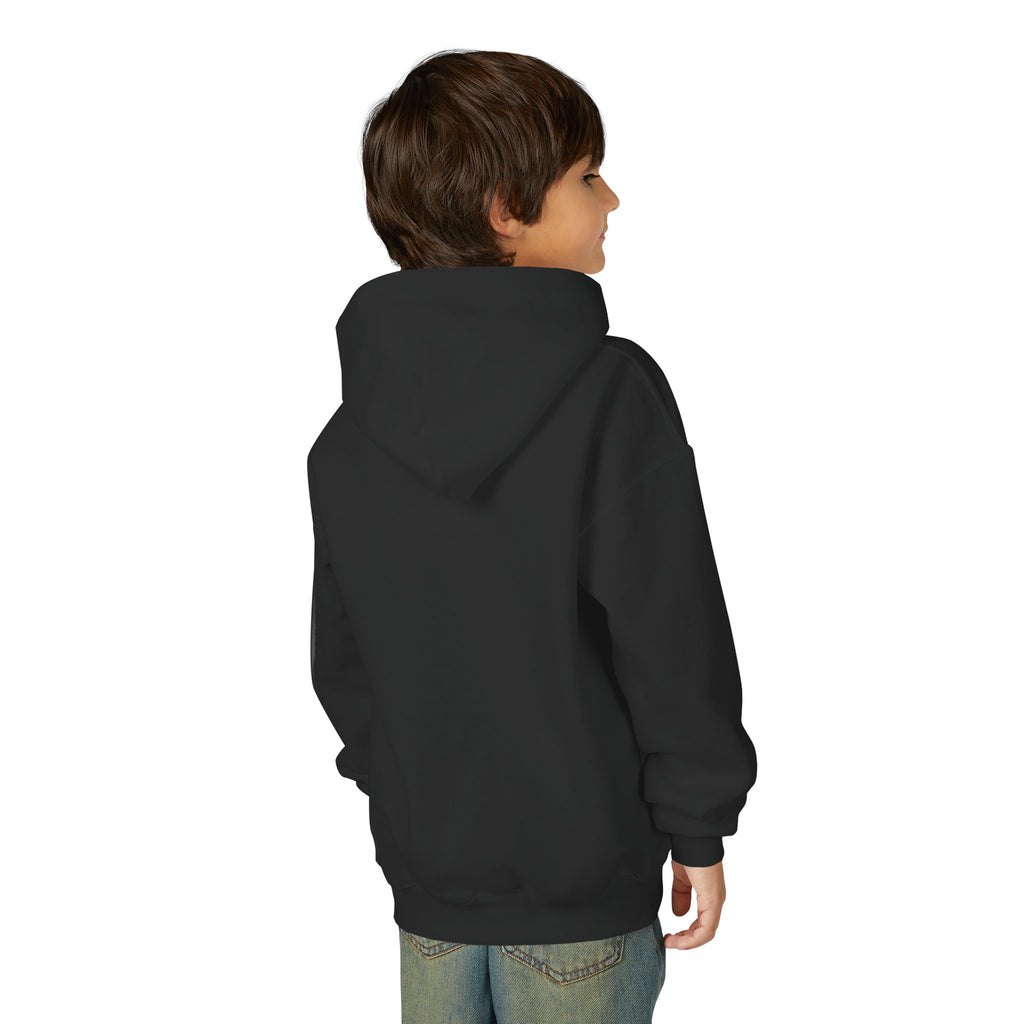 Youth Hoodie — "I Am a Child of God" Cute Kids Christian Pullover