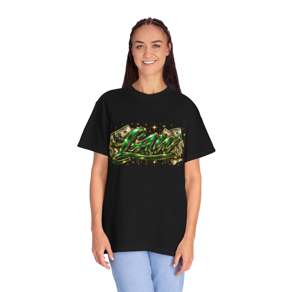 LAW Graffiti T-Shirt — Money Drip Streetwear Tee