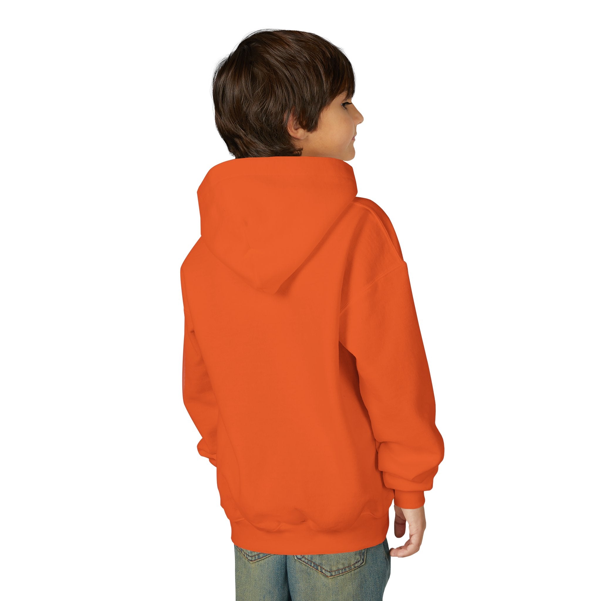 Youth Hoodie — "I Am a Child of God" Cute Kids Christian Pullover