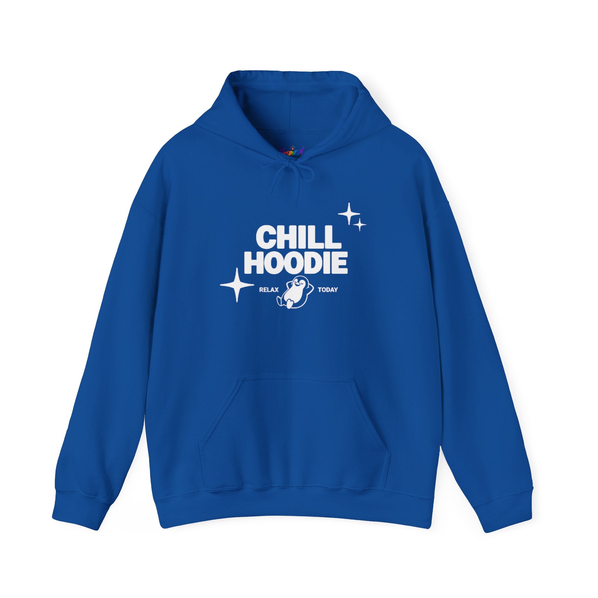 Chill Hoodie Graphic Pullover – Relax Today Black Hoodie